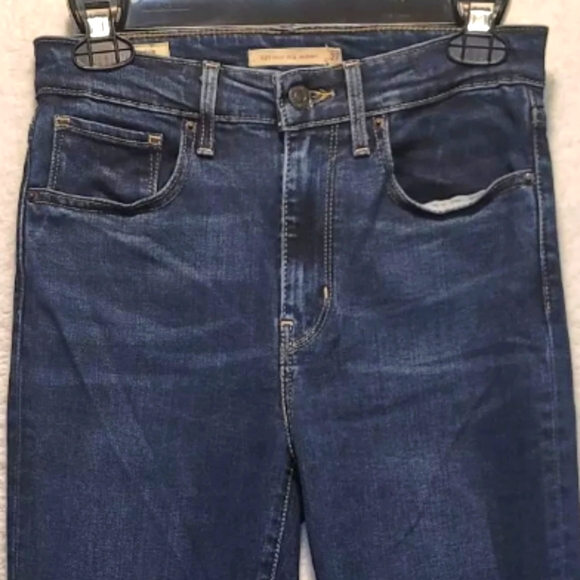 Levi's Women's 721 High-Rise Skinny Jeans Size 27x30 Waterless - Picture 2 of 2
